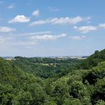 Panorama mit Burg Pyrmont