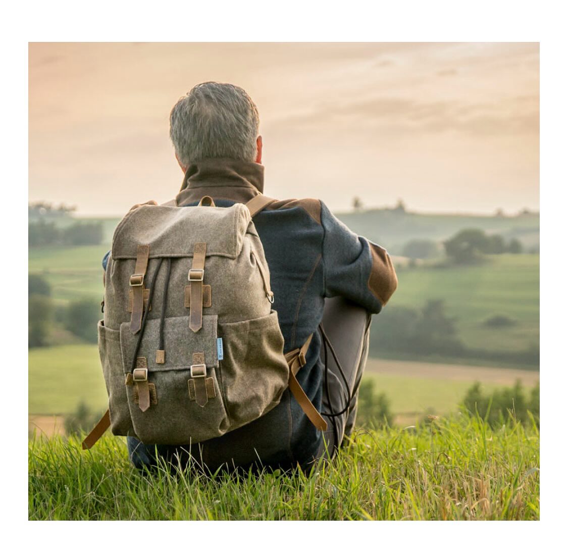 Unser schöner Loden- Rucksack Tannhorn ist wieder da!  #loden#rucksack#outdoormode#natürlichematerialien