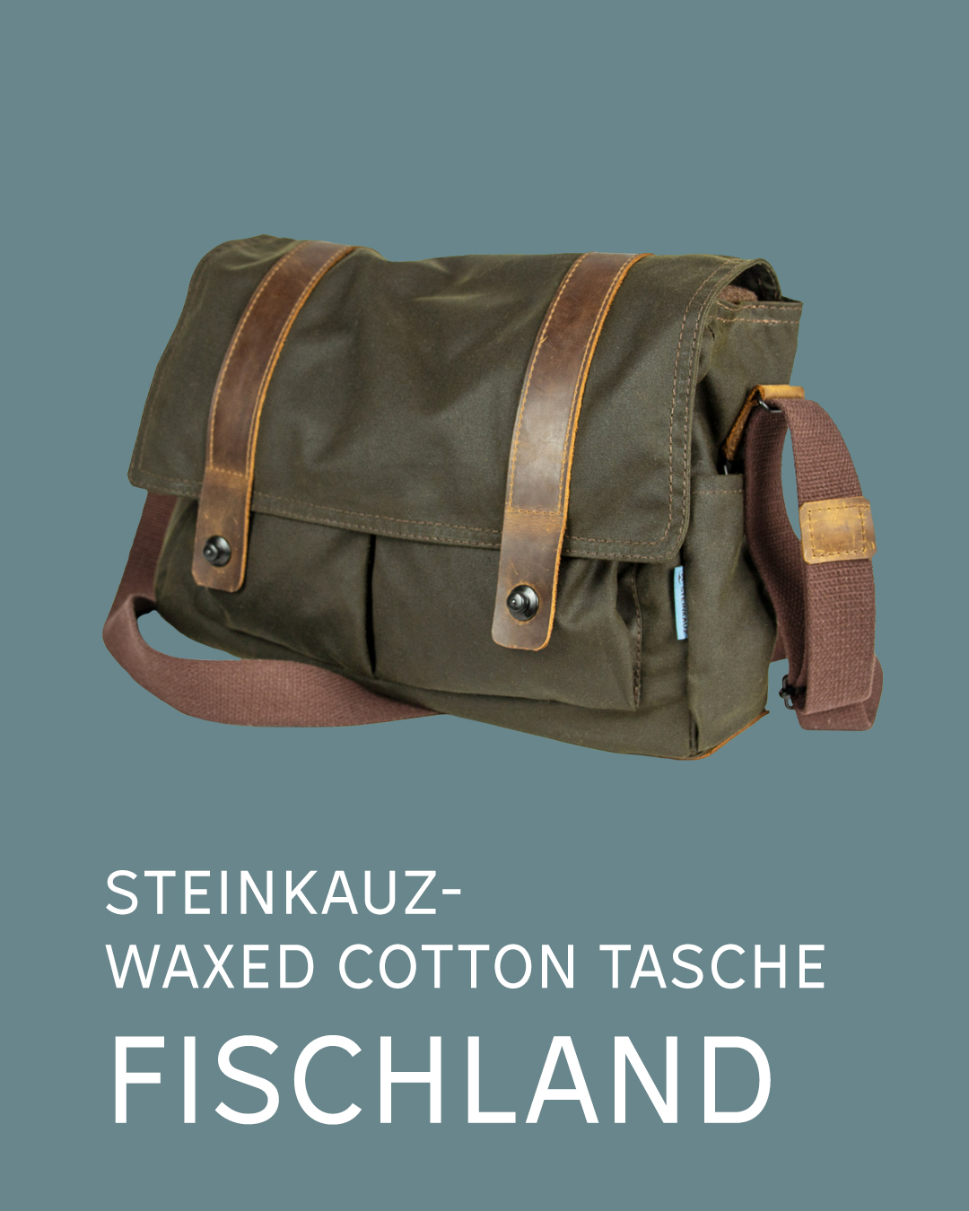 Ein echter Klassiker für draußen. Die Umhängetasche „Fischland“ aus robustem Waxed Cotton ist bereit für jedes Wetter und jede Unternehmung. Ob beim Angeln, auf Wanderungen oder im Alltag, dank durchdachter Fächeraufteilung ist alles gut verstaut und schnell griffbereit. #Klassiker #DraussenzuHause #Wandern #Outdoor #Bushcraft