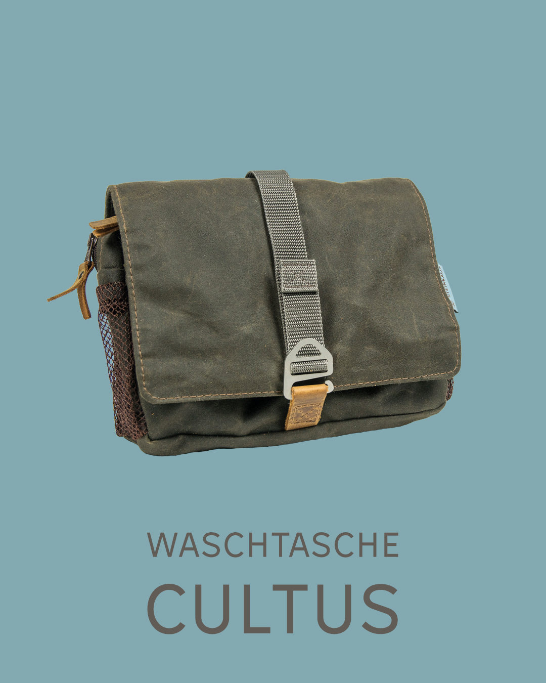 Waschbeutel, Kulturbeutel, Toilettentasche, Reise-Neccessaire – es gibt viele Namen für eine Tasche, die fast jeder von uns hin und wieder braucht, wenn er auf Reisen ist. Er nimmt unterwegs unsere Dinge des täglichen Waschbedarfs auf und hält sie gut sortiert beisammen. Die Tasche wird mit viel Aufwand und Sorgfalt von uns gefertigt und wird euch sicher als treuer und langlebiger Kompagnon auf vielen kleinen und großen Reisen begleiten. Und weil dieser Helfer Kultur und Kultigkeit so schön miteinander verbindet, haben wir ihn einfach „Cultus“ genannt. #Camping #DraussenZuHause #Outdoors #OutdoorLife