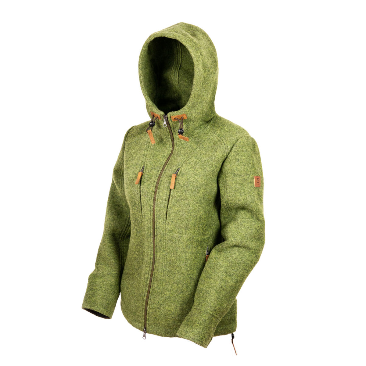 Loden-Hoodie Flechte