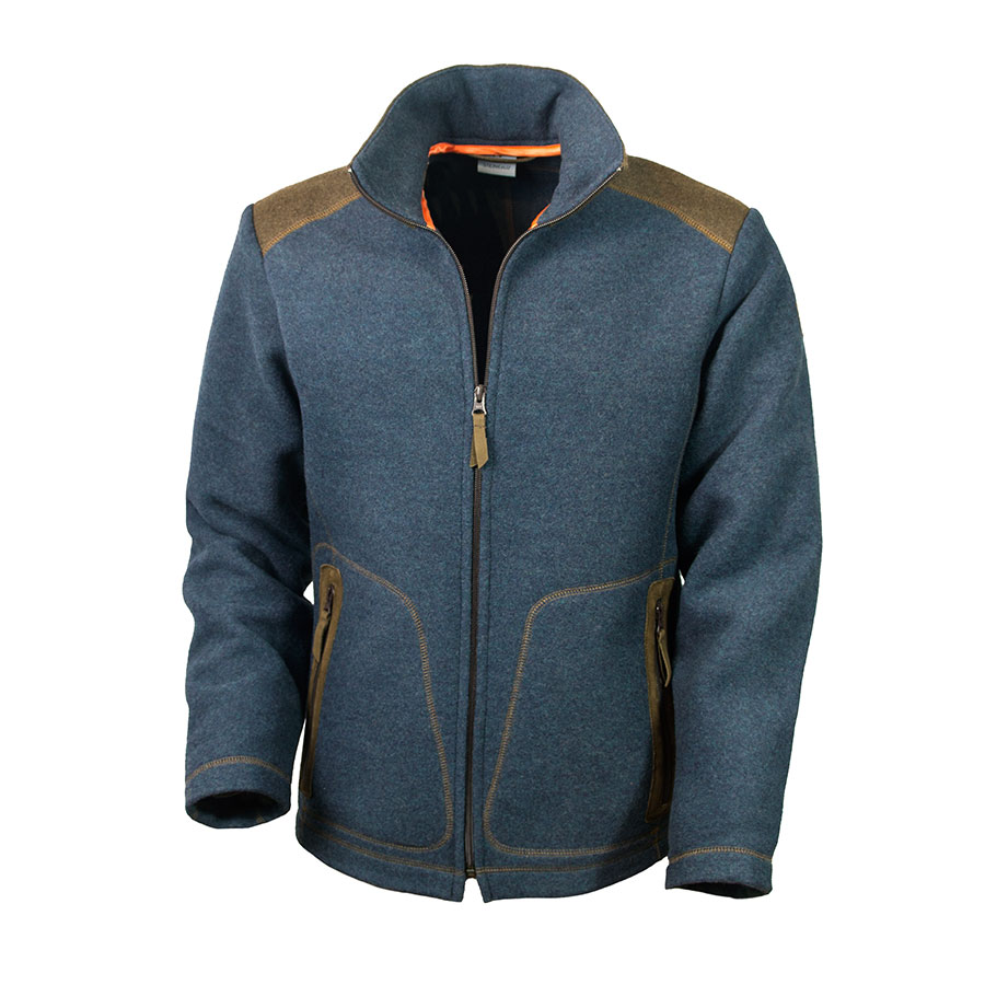 Lodenfleece-Jacke "Urs"